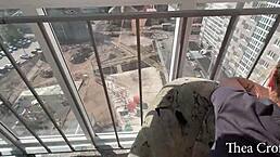 real home sex with a young 18+ girlfriend with a big ass