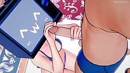 tv woman loves wild sex while wearing her bikini