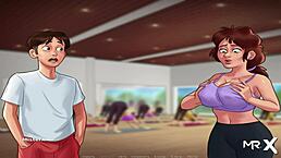 summertimesaga mature woman yoga e1 24