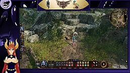 Lex's lewd adventure in Baldur's Gate 3 hentai with big tits brunette!