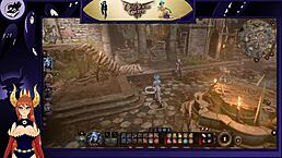 Lex's lewd adventure in Baldur's Gate 3 hentai with big tits brunette!