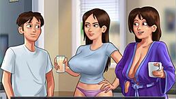 Summertime Saga 200 – check out this homemade game scene with amateurs 😎🎮