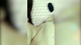 Girl Shows White Big Pussy!