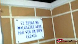 Young girl, suck that big cock in the public pool?