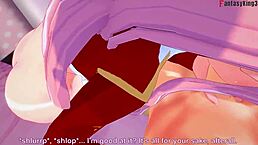 zero two is having intense sex with darling in the franxx