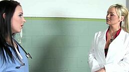 are the nurses fully clothed in hospital?