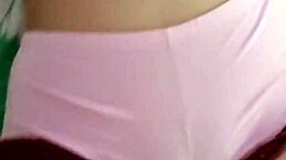 Latina Neighbor Films Pussy With Monster Cock In Panties