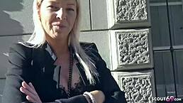 German Scout - Big Natural Tits Secretary Teen Nailed at Pickup Casting