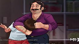 Wow, in summertime saga, the mexican teen got cum inside and is now pregnant at e3 19!