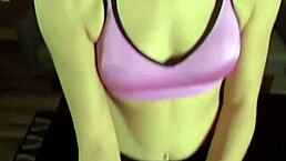 Khloe Kapri hints at sitting on stepdaddy for Christmas.