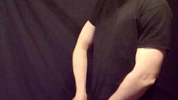 gay man jerking off alone?