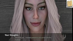 In the game, Rachael in bikini shows big ass and tits