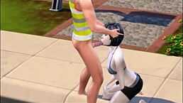 wicked of whimsville se 1 ep 13, carmen's night calls with blowjob and masturbation