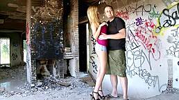 Open Gaping CUNT HOLE as Cheating Guy Gets Caught by Voyeur Girlfriend Outdoors!