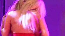 lesbian sex show in public with ripped clothes!