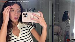 Sex Doll Threesome with Courier - Double Penetration Action!