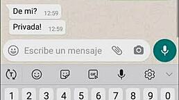 my unfaithful sister-in-law's whore sends me everything on whatsapp, and i can't believe it