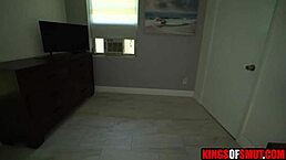 Bold step mom fucks naughty step son in uniform