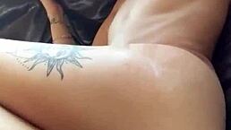 Hey, sneaky producer films secret interracial creampie on phone!