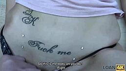 loan4k agent tests tight teen asshole for cash deal