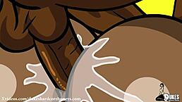 Big Booty BBW Takes Huge Cock Anal