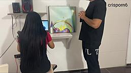 Hot Job Interview Turns Wild With Beautiful Young Woman! 😍