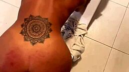 Can you believe my wife films me creampieing her sister's tight pussy?