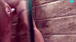 creeping up on classy filth in the shower