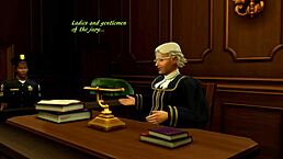 wanna join 12 horny jurors in this wild sims 4 parody orgy?