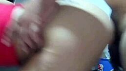 sexy babysitter takes care of the house while parents are away for the weekend