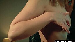 Secretly Recording A Sweet Girl In White Stockings Masturbate Hard, Thong Fingering Tits Fetish.