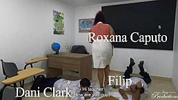 Roxana caputo in threesome at university?