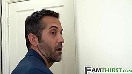 pre-party hookup with my slim thick stepdaughter turns wild. she’s unstoppable!