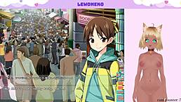 Vtuber LewdNeko's Playthrough Of Go Go Nippon With Some Masturbation In Part Four