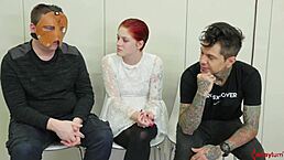 bound and gagging, this whore gets dominated with rough blowjob and masturbation toys.