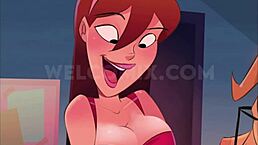 In this naughty home animation, Anna experiences her best moments in taboo hentai adventures.