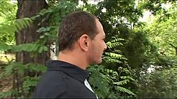 blonde enjoys a fun messy game on her ass