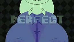 teacher toriel deltarune gets banged hard