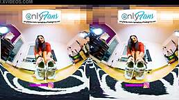 i crush food with huge feet in stockings and nylons while wearing high heels in vr 3d