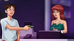 Intriguing cartoon hentai game anime scene in Summertime Saga 126