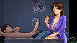 Damn! Ela Sneaks In at Night for Bathroom Cock Ride