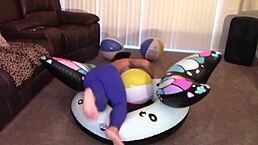 Alexis Rain Grinds Until Reaching Orgasm.