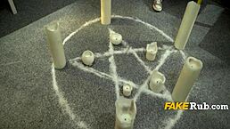 Demonic Bitches Crave Hard Dick After Dark Rituals in Wild Group Action