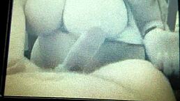 bbw wife gives intense blowjob to husband