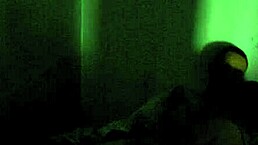 Stepmom shares bed with stepson for movie night.