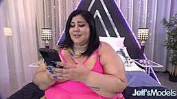 super sized crystal blue enjoys anal with her curves