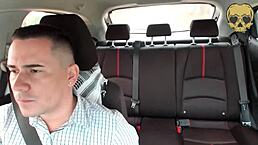 surprise, my uber driver is my ex, and we fucked outdoors