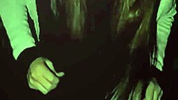 Cute Japanese ladyboy exposes ass in shady outdoor spot