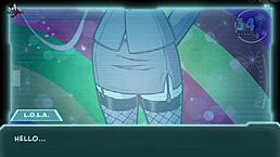 i love this sexy brunette's big tits