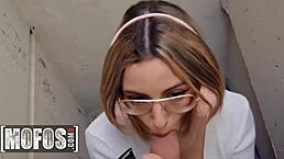 Horny tattooed Lya Missy loves Jordi's big cock dominating her pussy in POV 😍